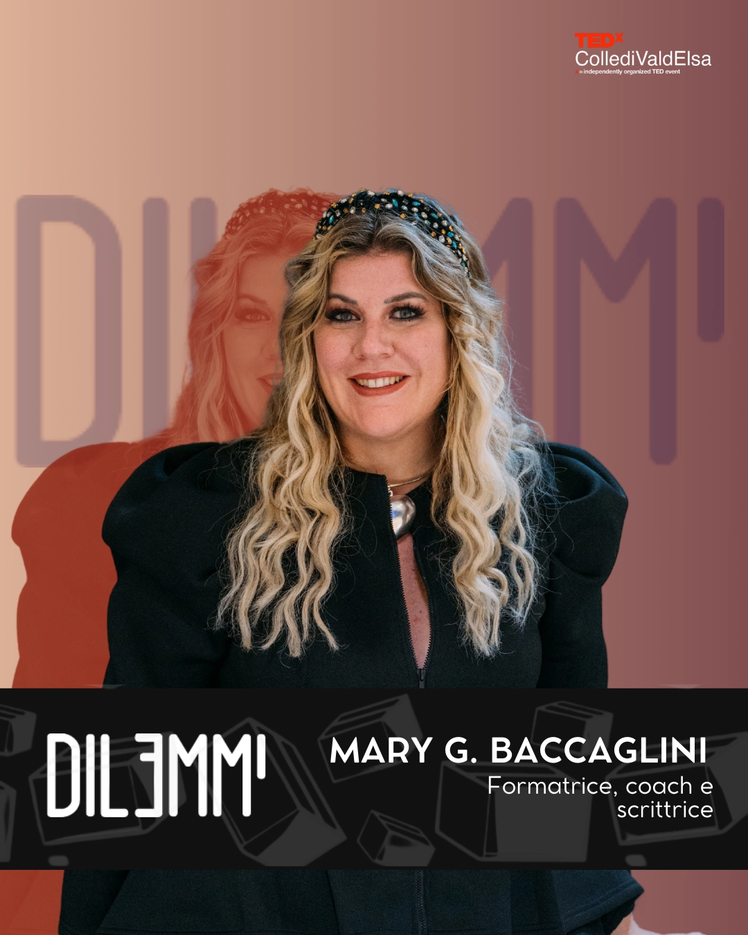 mary g baccaglini tedx colle di val d'elsa 2025